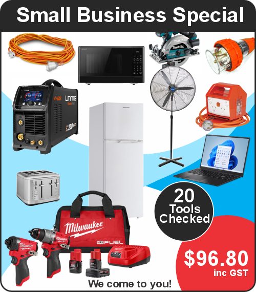 Small Business Special - test and tag in Brisbane